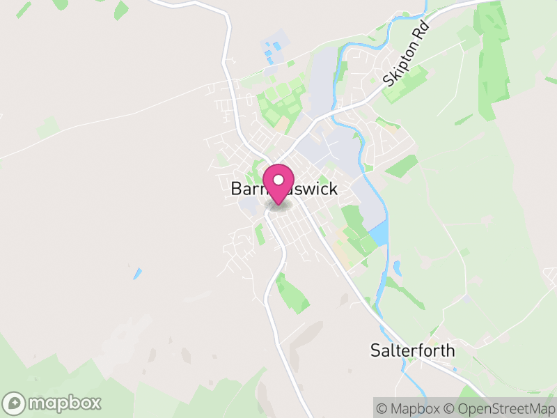 Map of properties for sale in Barnoldswick