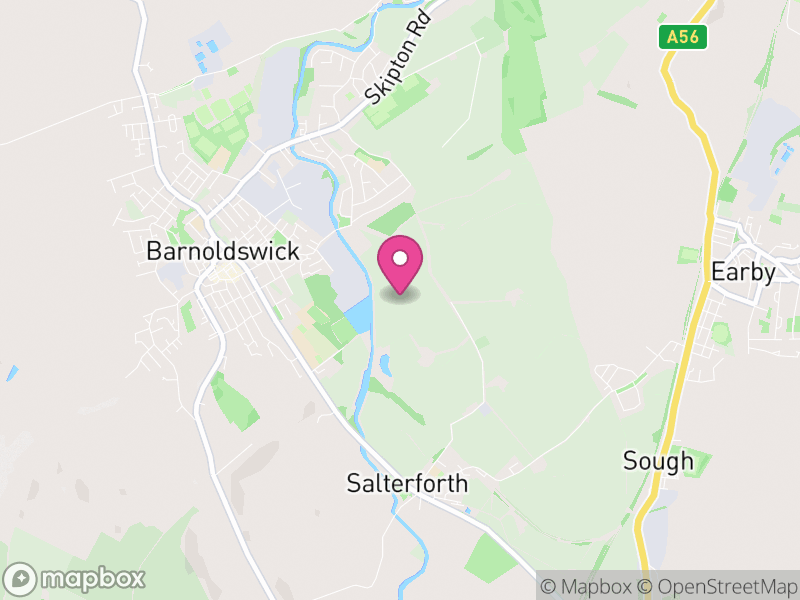 Map of properties for sale in BB18