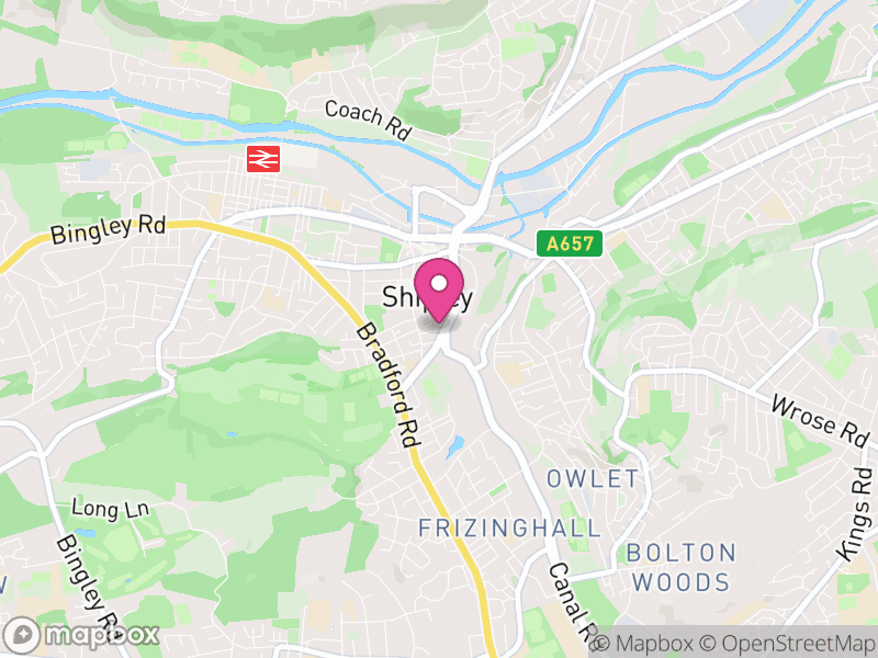 Map of properties for sale in BD18