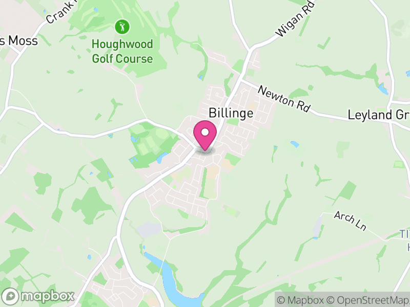 Map of properties for sale in Billinge