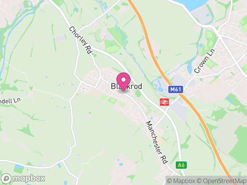 Map of properties for sale in Blackrod