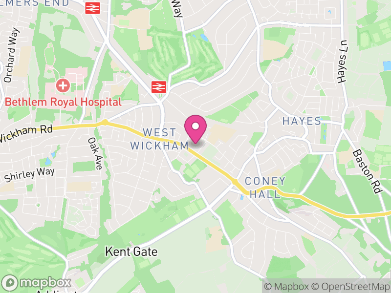 Map of properties for sale in BR4