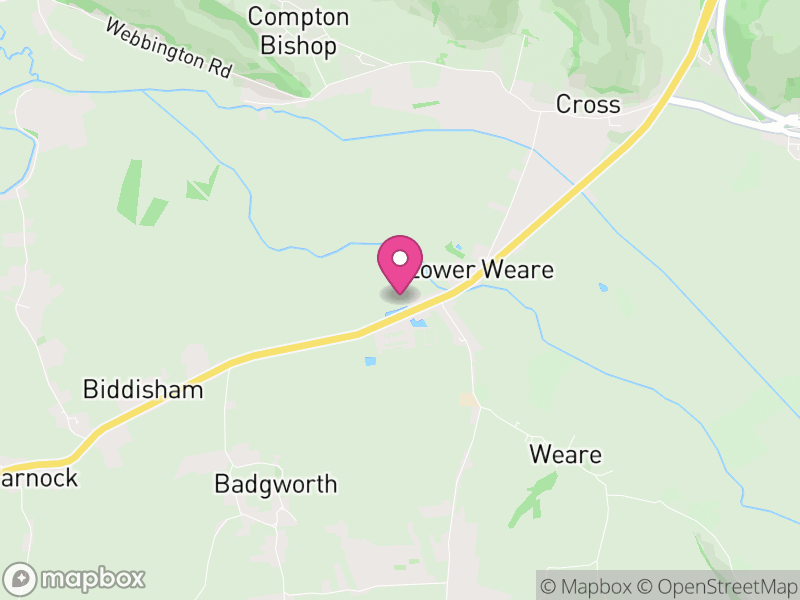 Map of properties for sale in BS26