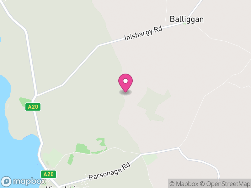 Map of properties for sale in BT22