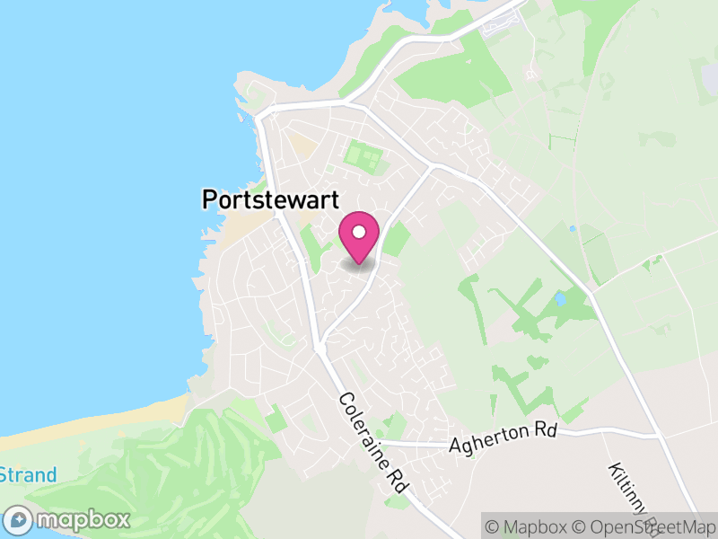 Map of properties for sale in BT55