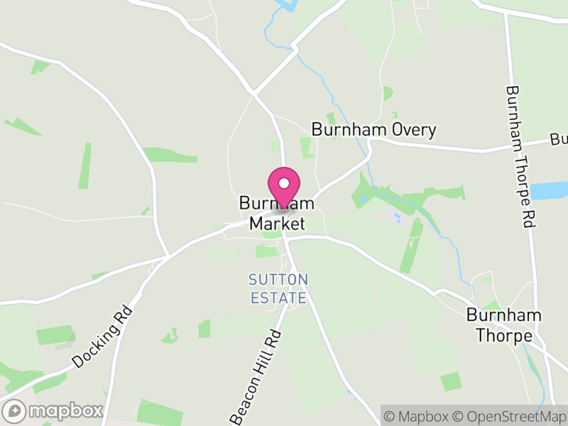 Map of properties for sale in Burnham Market