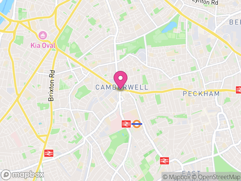 Map of properties for sale in Camberwell