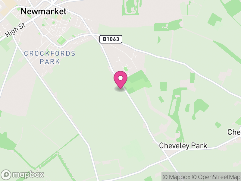 Map of properties for sale in CB8