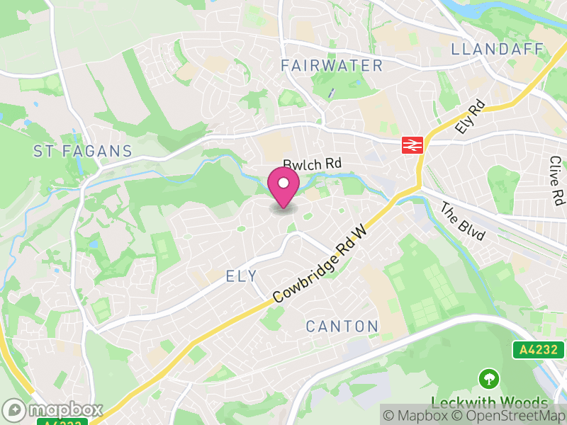 Map of properties for sale in CF5