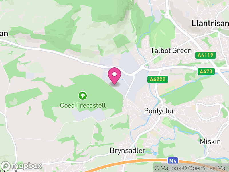 Map of properties for sale in CF72