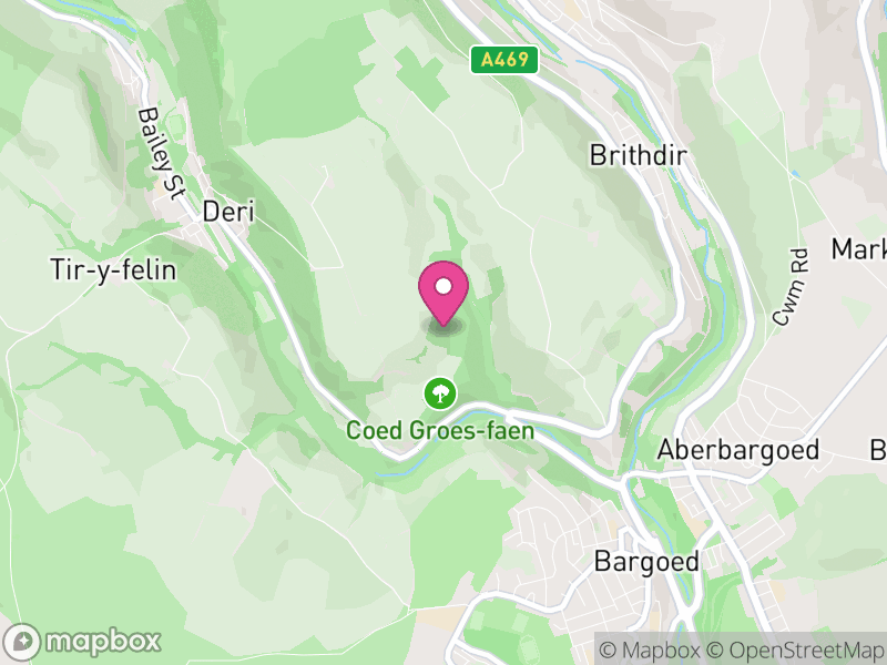 Map of properties for sale in CF81