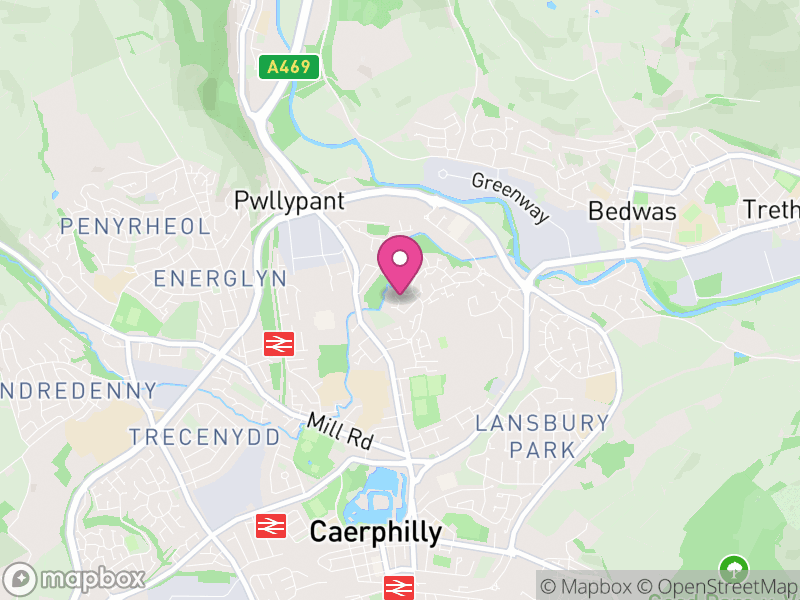 Map of properties for sale in CF83