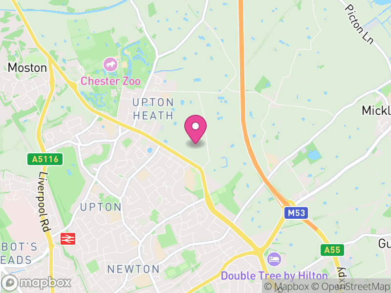 Map of properties for sale in CH2