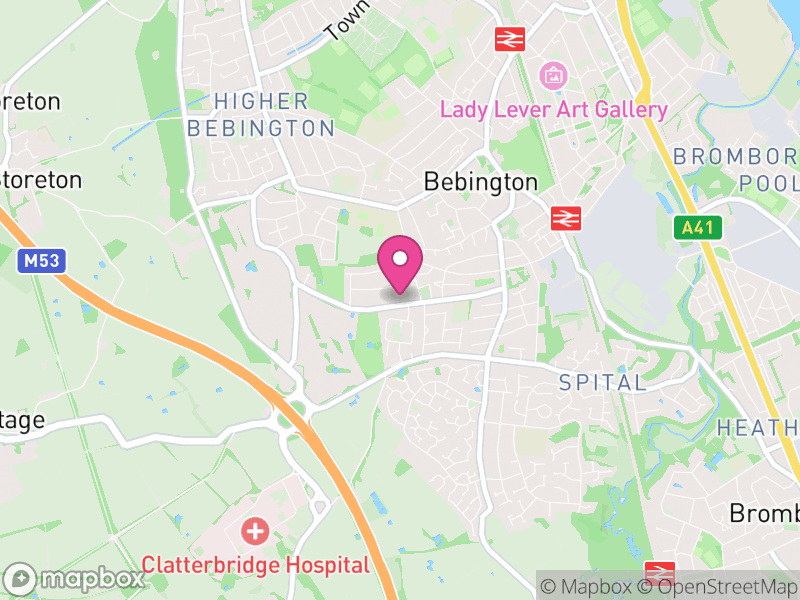 Map of properties for sale in CH63