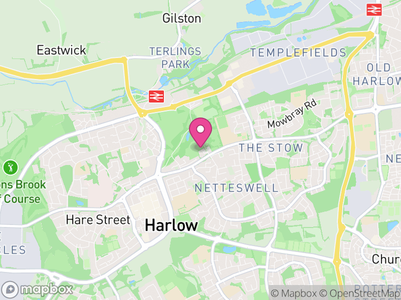 Map of properties for sale in CM20