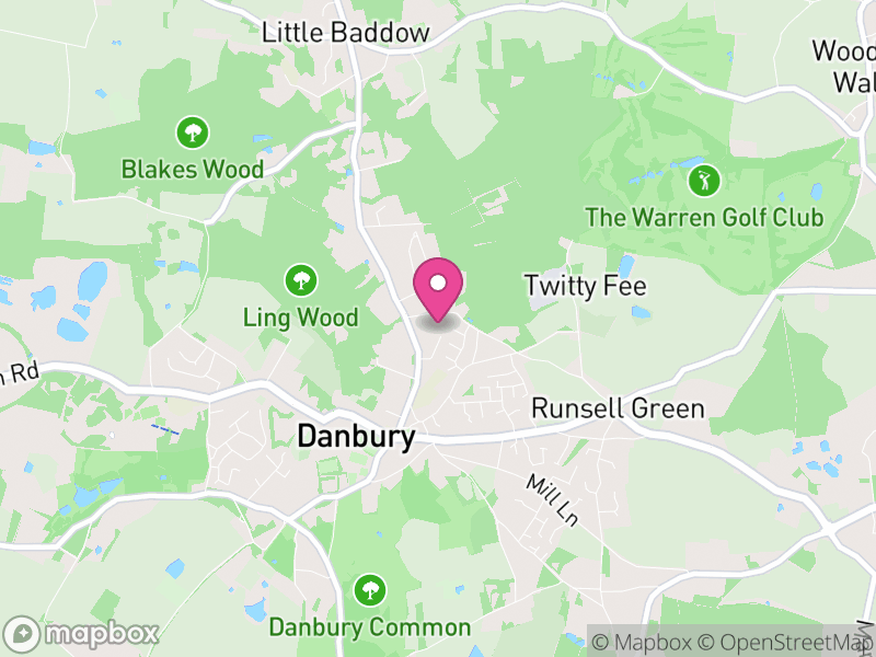 Map of properties for sale in CM3