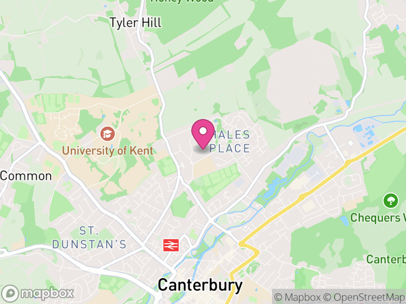 Map of properties for sale in CT2