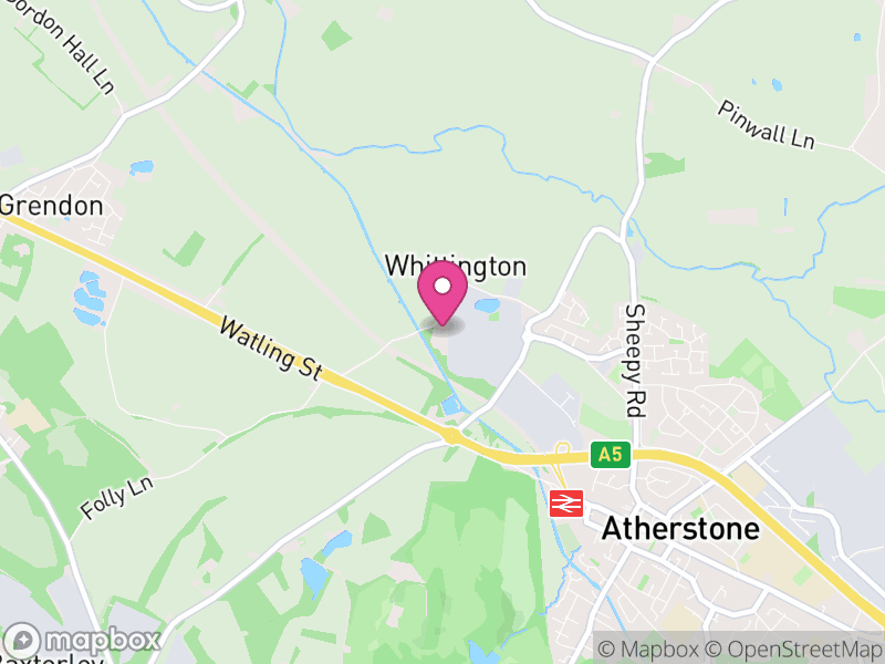 Map of properties for sale in CV9