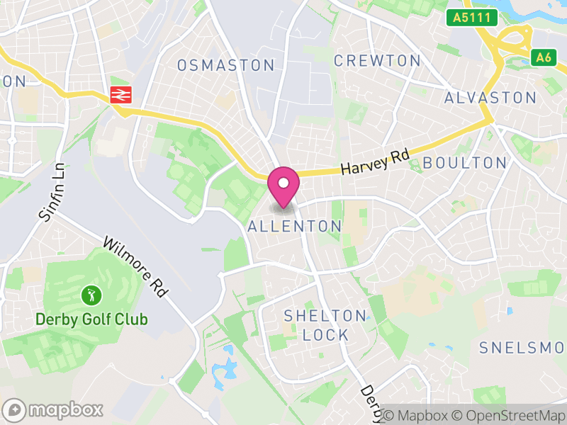 Map of properties for sale in DE24