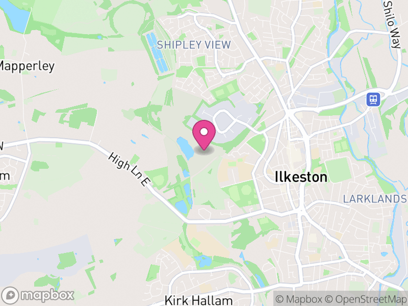 Map of properties for sale in DE7