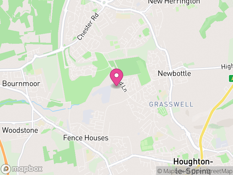 Map of properties for sale in DH4