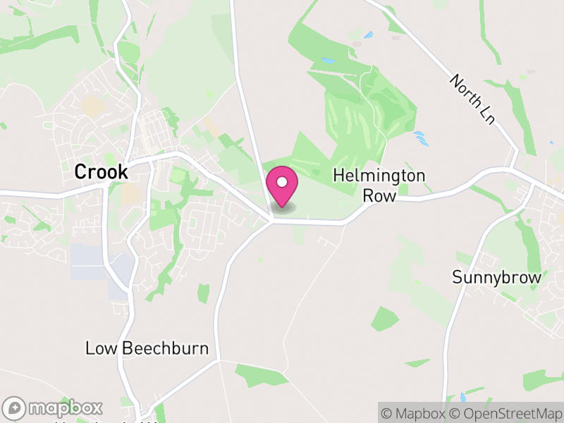 Map of properties for sale in DL15