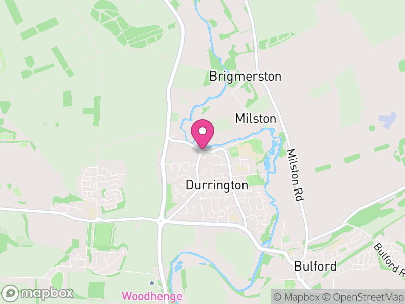 Map of properties for sale in Durrington