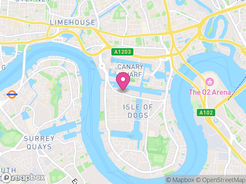 Map of properties for sale in E22