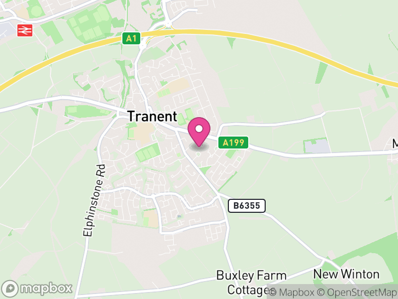 Map of properties for sale in EH33