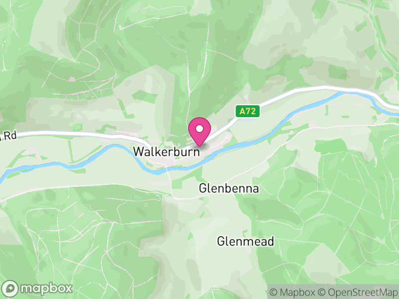 Map of properties for sale in EH43