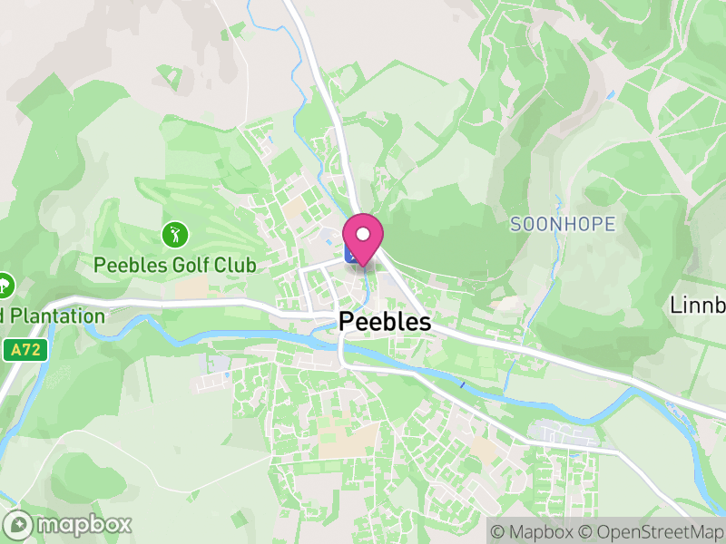 Map of properties for sale in EH45