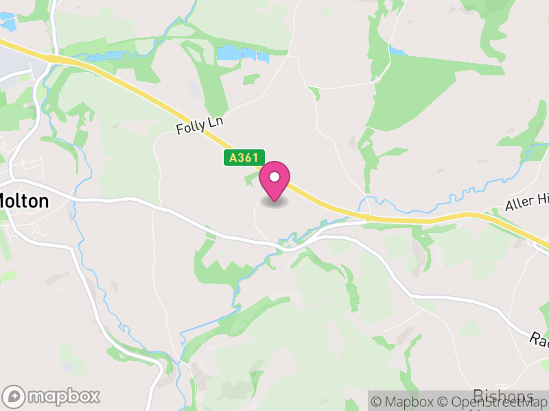 Map of properties for sale in EX36
