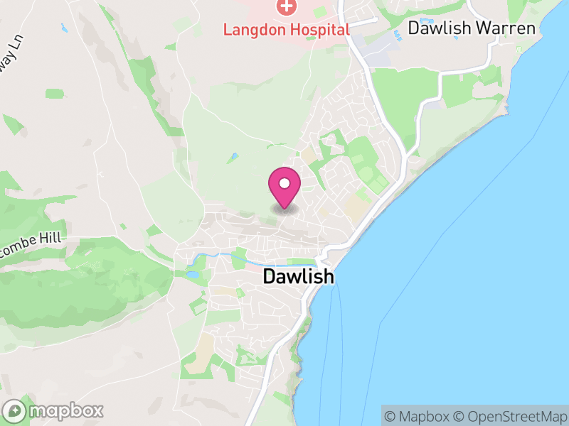 Map of properties for sale in EX7