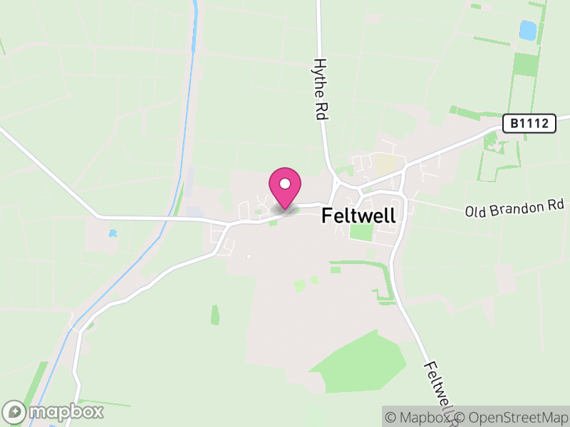Map of properties for sale in Feltwell