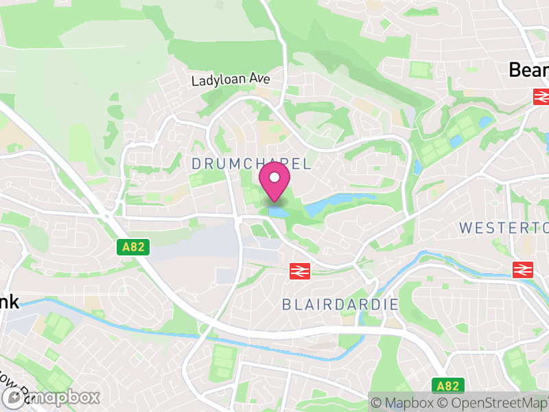Map of properties for sale in G15