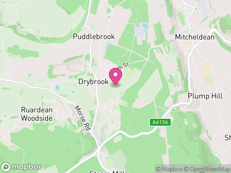 Map of properties for sale in GL17