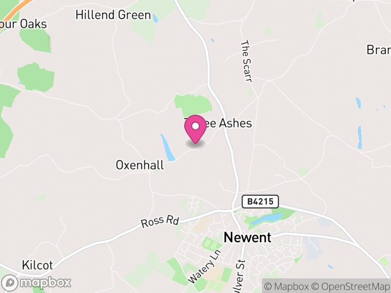 Map of properties for sale in GL18