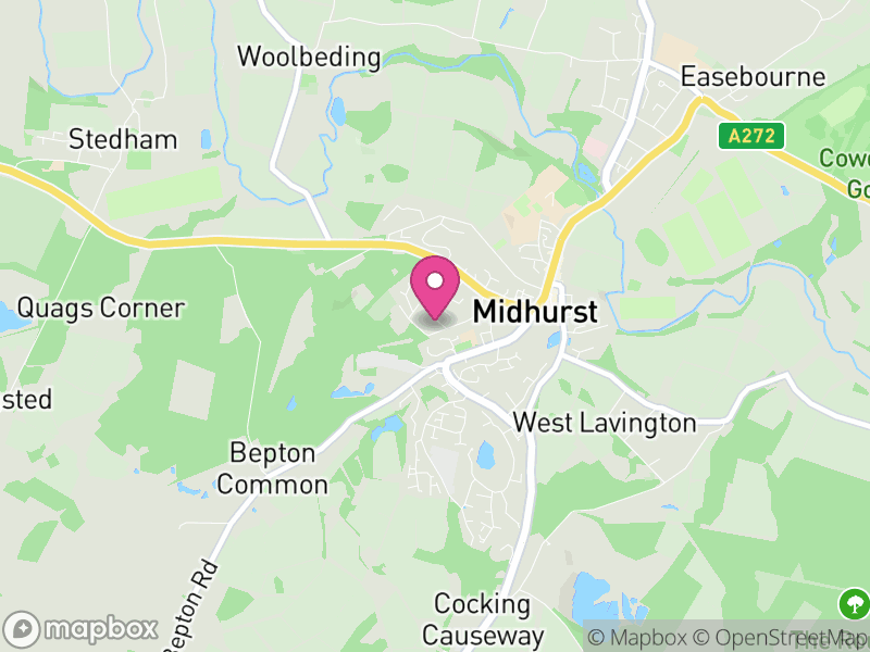 Map of properties for sale in GU29