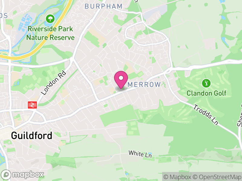 Map of properties for sale in GU4