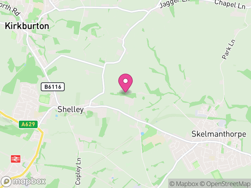 Map of properties for sale in HD8