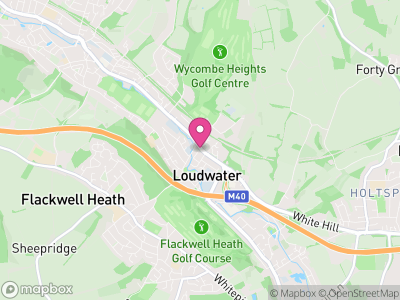 Map of properties for sale in HP10