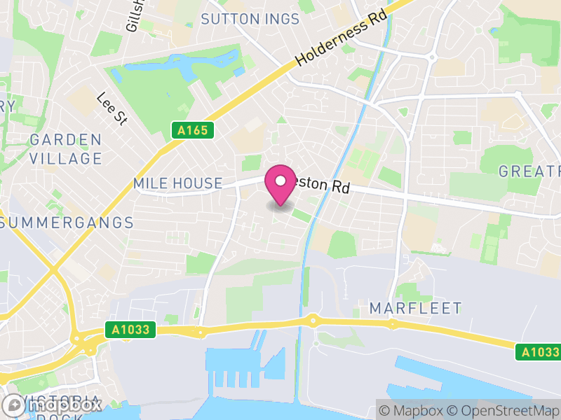 Map of properties for sale in HU9