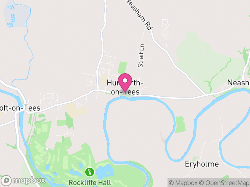 Map of properties for sale in Hurworth On Tees