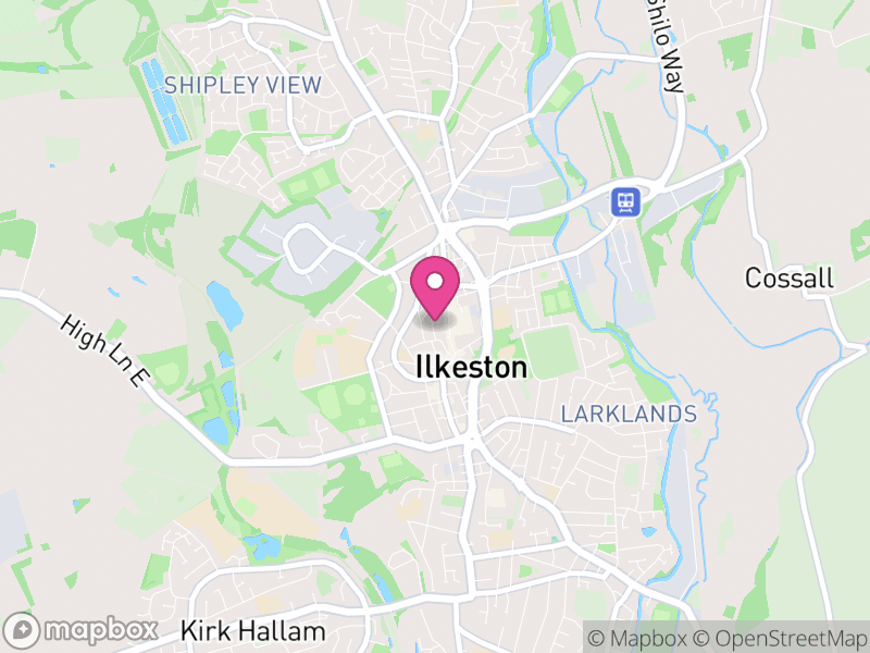 Map of properties for sale in Ilkeston