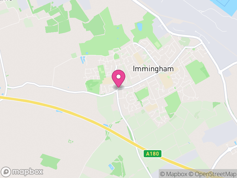Map of properties for sale in Immingham