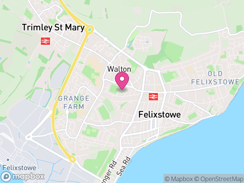 Map of properties for sale in IP11