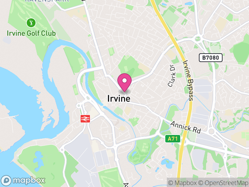 Map of properties for sale in Irvine
