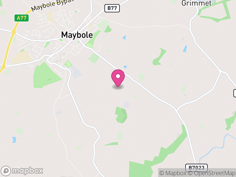 Map of properties for sale in KA19