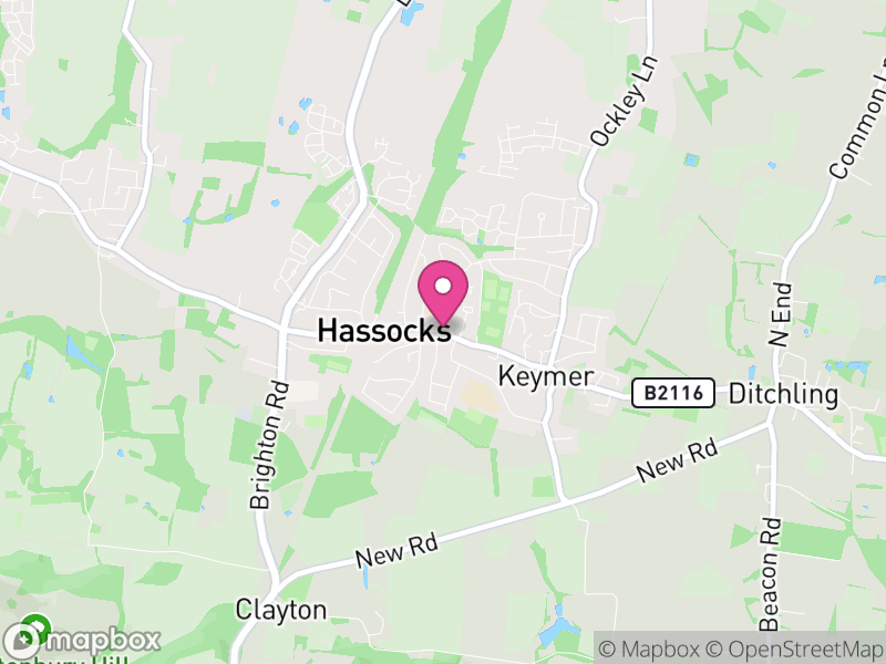 Map of properties for sale in Keymer