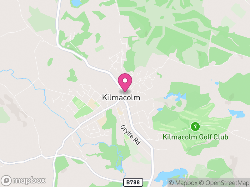 Map of properties for sale in Kilmacolm